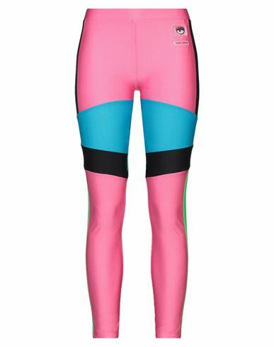 Chiara Ferragni Woman Leggings Fuchsia Polyamide, Elastane Cover