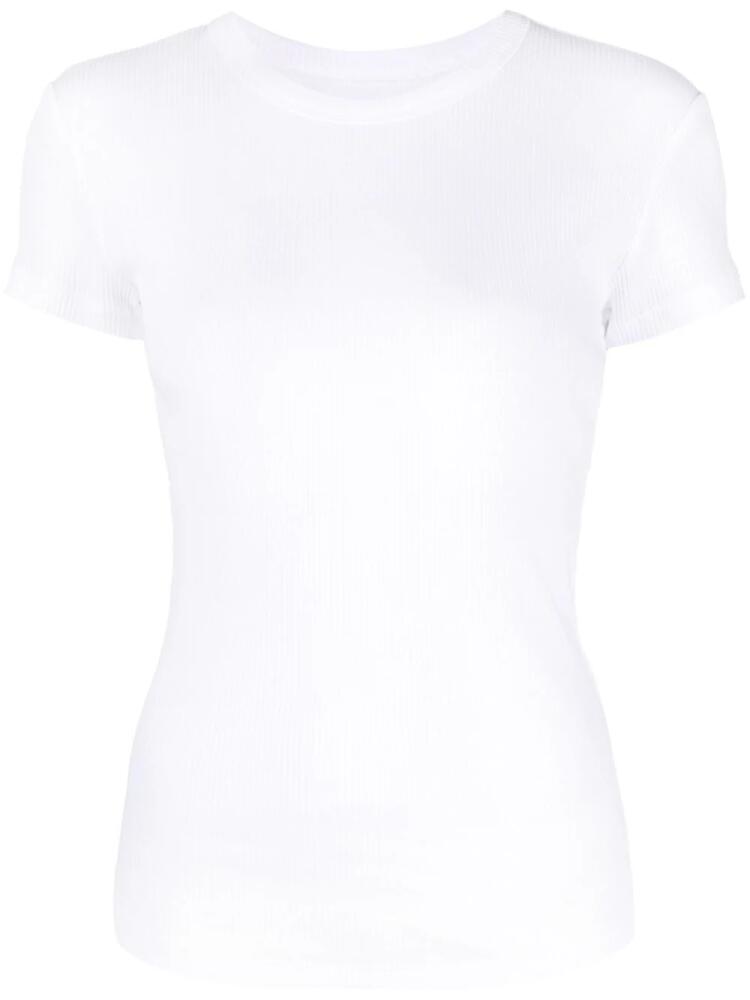 ISABEL MARANT ribbed cotton T-shirt - White Cover