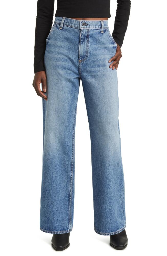 ASKK NY Relaxed Wide Leg Jeans in Mammouth Cover