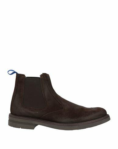 Primo Emporio Man Ankle boots Dark brown Soft Leather Cover