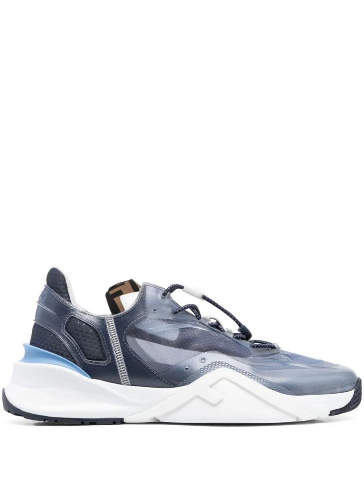 FENDI Runner low-top sneakers - Blue Cover