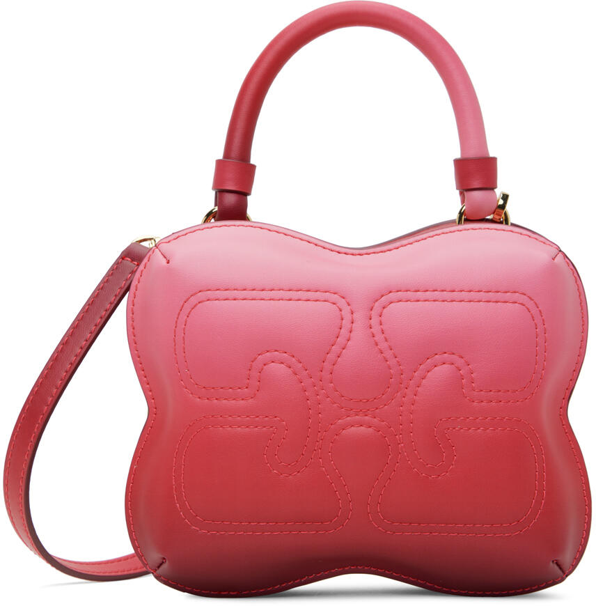 GANNI Pink Gradient Small Butterfly Crossbody Bag Cover