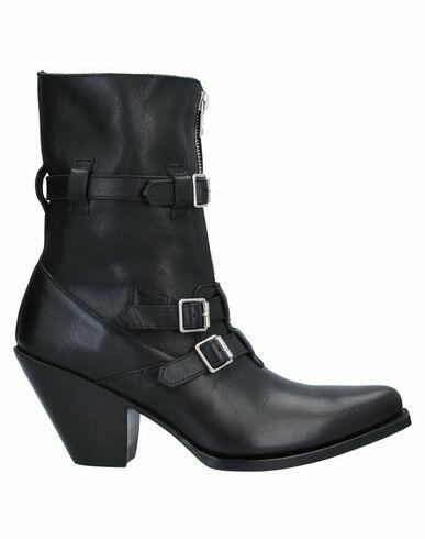 Celine Woman Ankle boots Black Soft Leather Cover