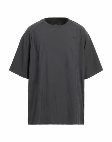 Puma Man T-shirt Lead Polyamide, Polyester Cover