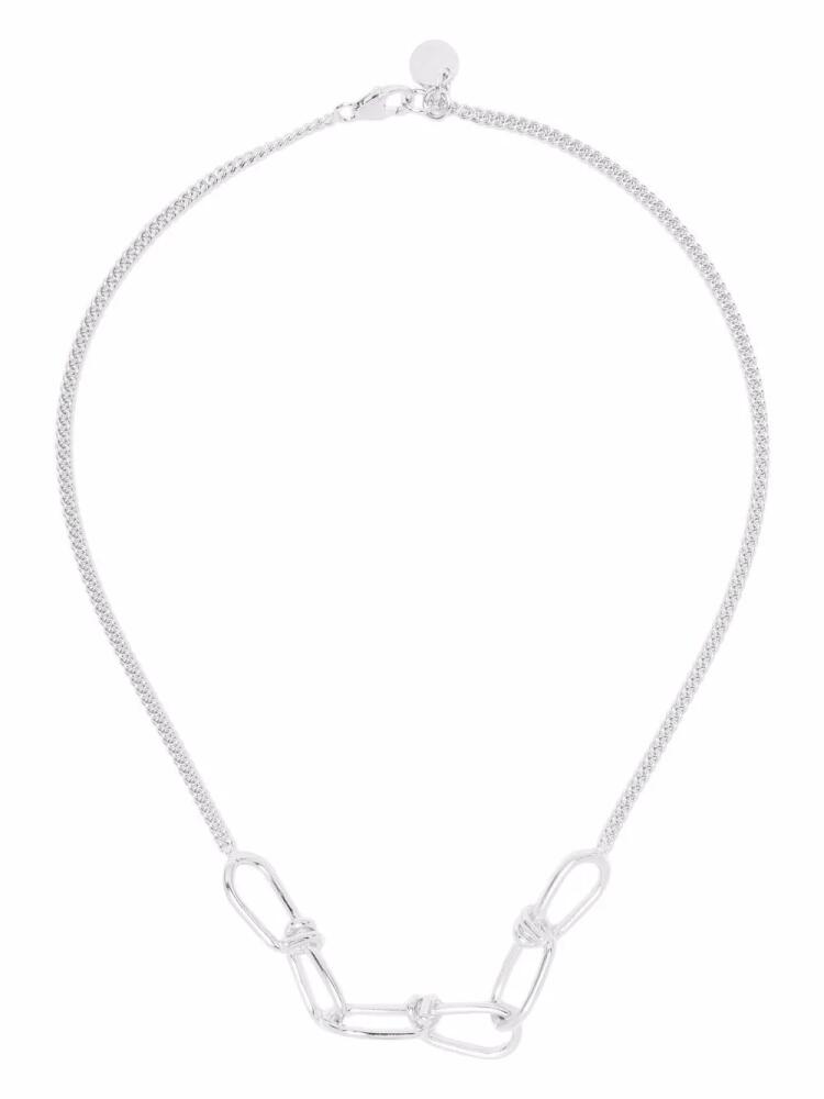 Annelise Michelson Boyfriend Triple XS Wire chain necklace - Silver Cover