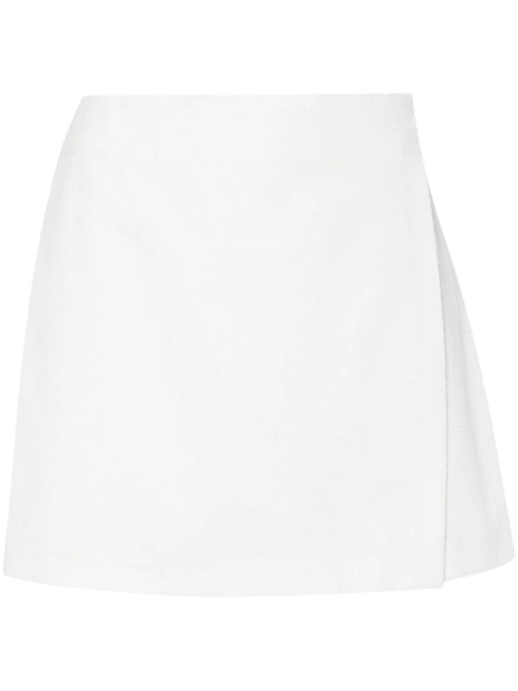 Chloé Hose layered cotton shorts - White Cover