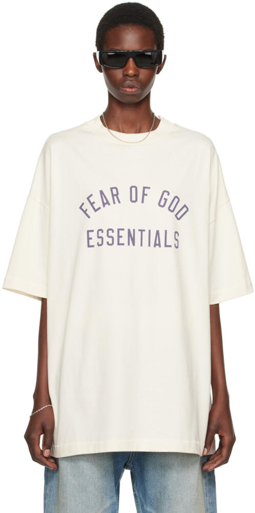 Fear of God ESSENTIALS Off-White Crewneck T-Shirt Cover