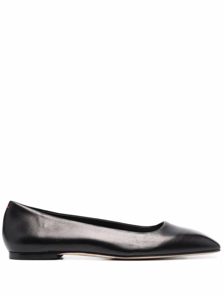 Aeyde square-toe ballerinas - Black Cover