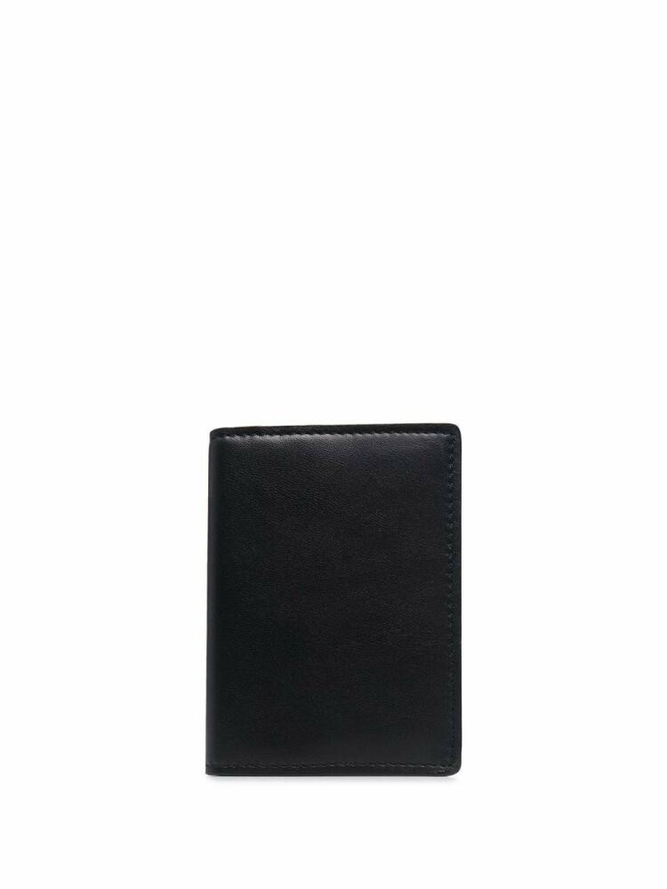 Common Projects logo-stamp breast wallet - Black Cover