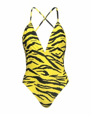 Zadig & voltaire Woman One-piece swimsuit Ocher Polyester, Elastane Cover