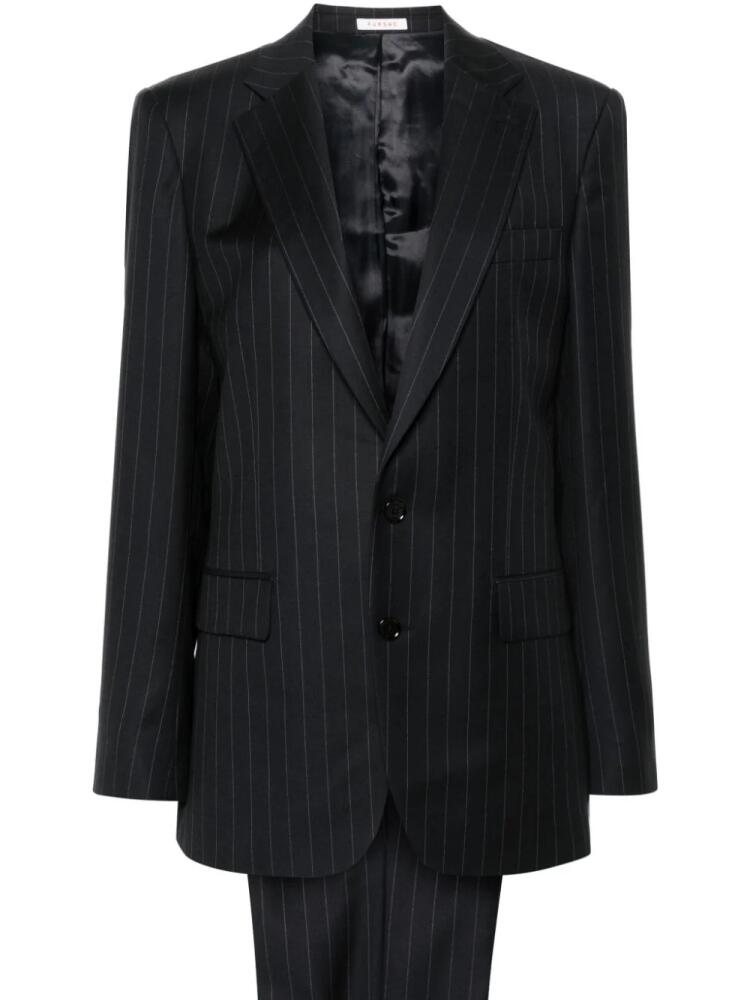 FURSAC pinstriped single-breasted suit - Blue Cover