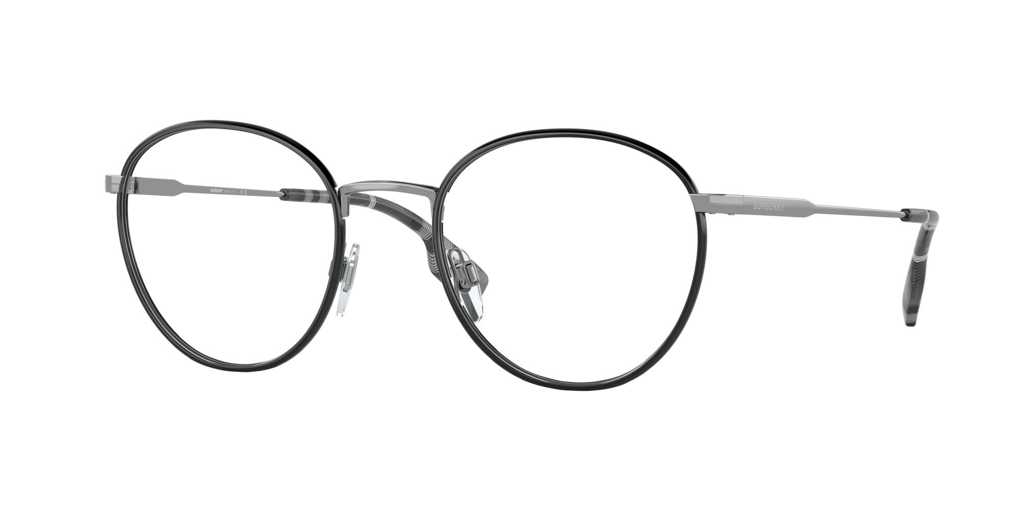 Burberry Hugo Demo Round Mens Eyeglasses Cover