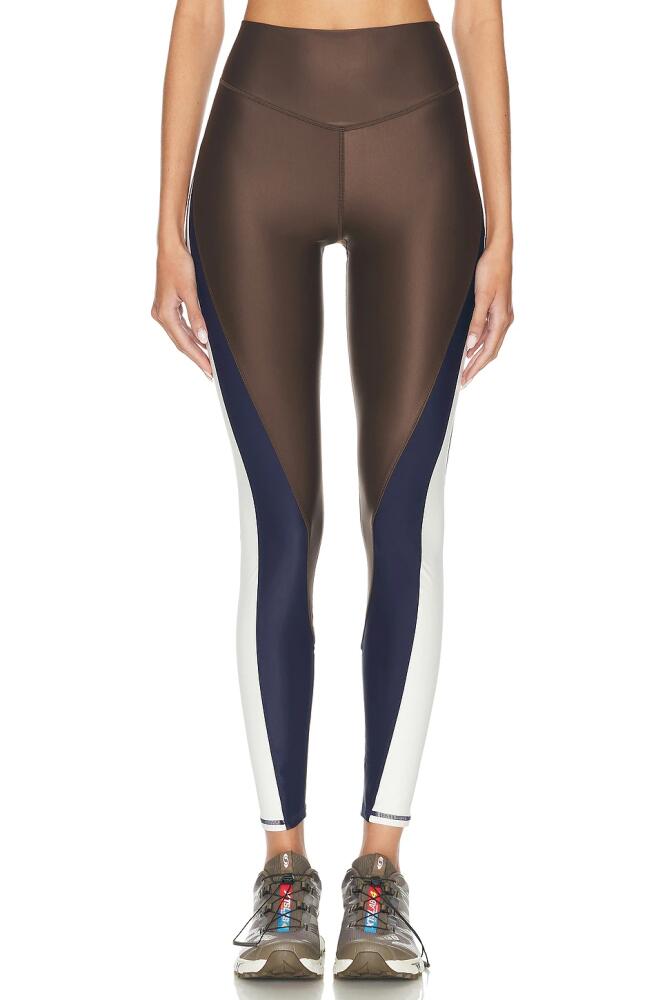 THE UPSIDE Icon 28' High Rise Legging in Brown Cover