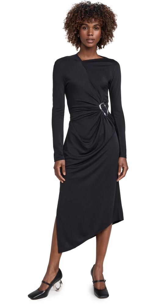 Stine Goya Alya Jersey Dress Jet Black Cover