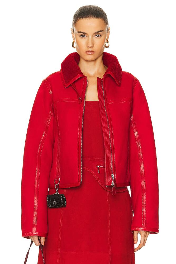 Saks Potts Cosmo Jacket in Red Cover