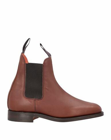 Tricker's Woman Ankle boots Brown Leather Cover