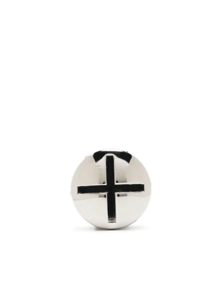 Maison Margiela screw-motif earring - Silver Cover