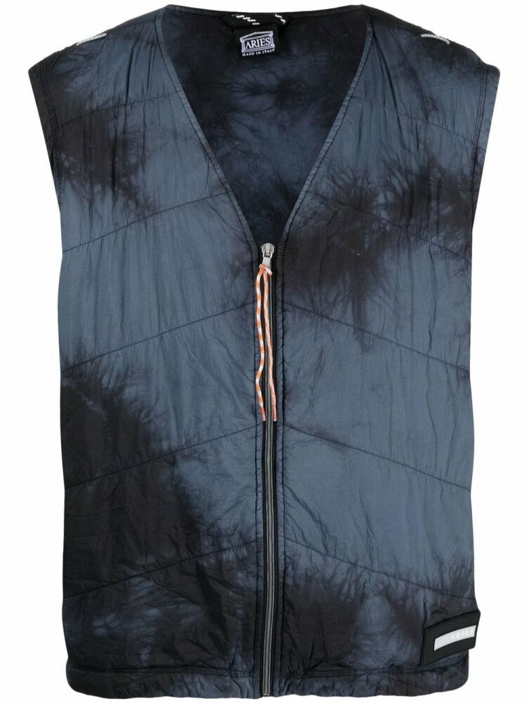 Aries tie-dye gillet - Black Cover