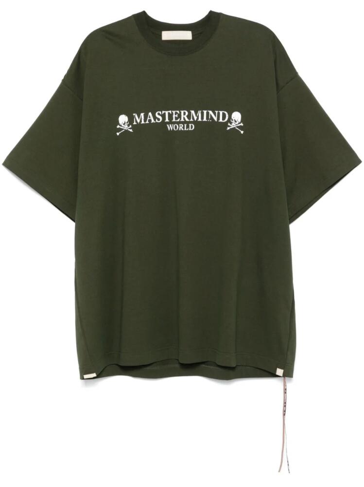 Mastermind Japan logo-print T-shirt - Green Cover