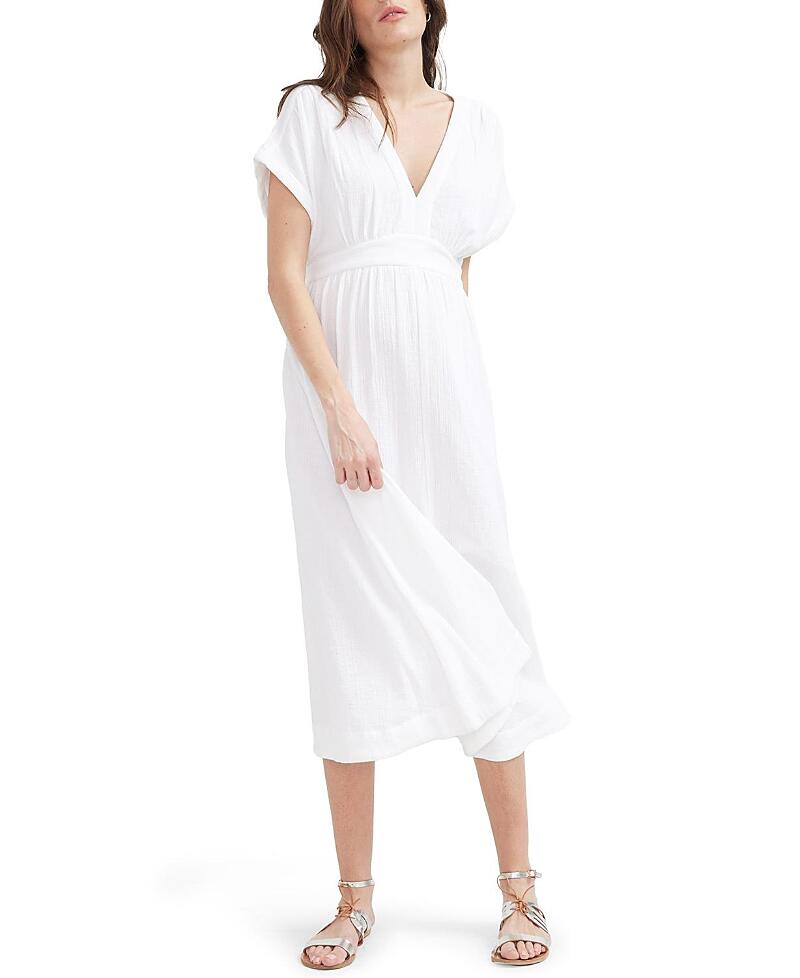 Hatch Collection The Rosa Maternity Maxi Dress Cover