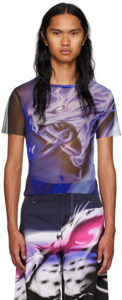 Gerrit Jacob Purple Printed T-Shirt Cover