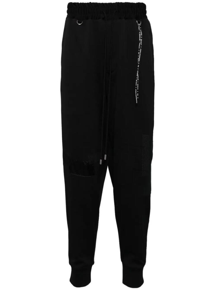 Mastermind World patchwork pants - Black Cover