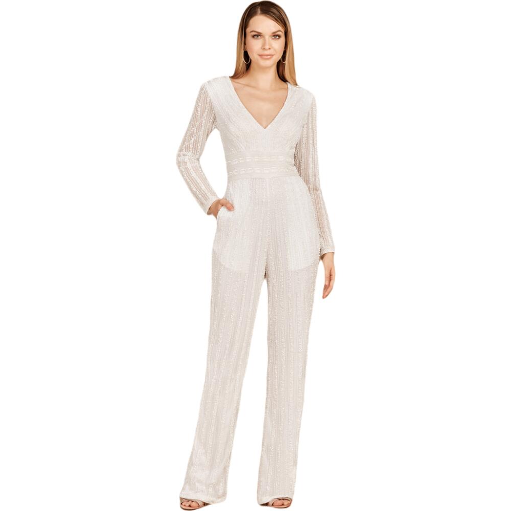 LARA New York Long Sleeve Jump Suit in Ivory Cover