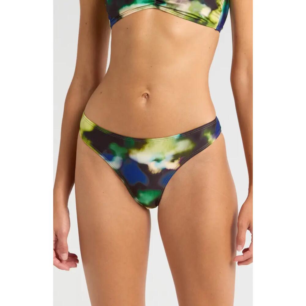 Solid & Striped Tati Blur Bikini Bottoms in Blurred Floral Cover