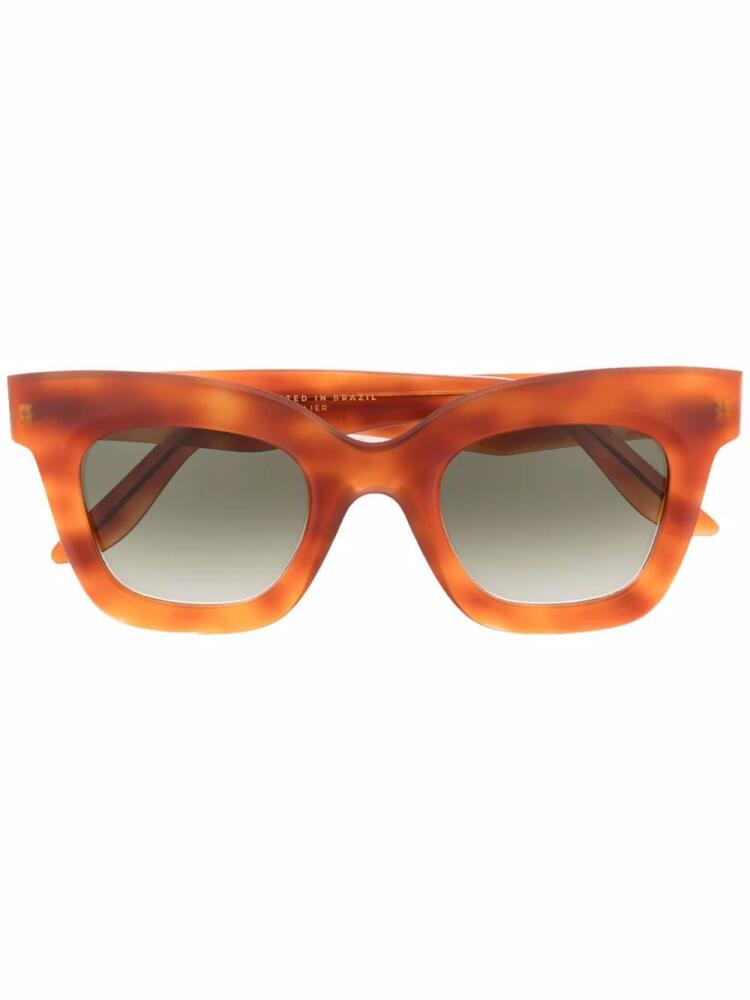 Lapima Lisa x square-frame sunglasses - Brown Cover