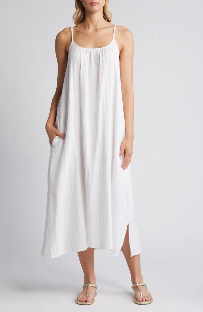 caslon(r) Cami Midi Dress in White Cover