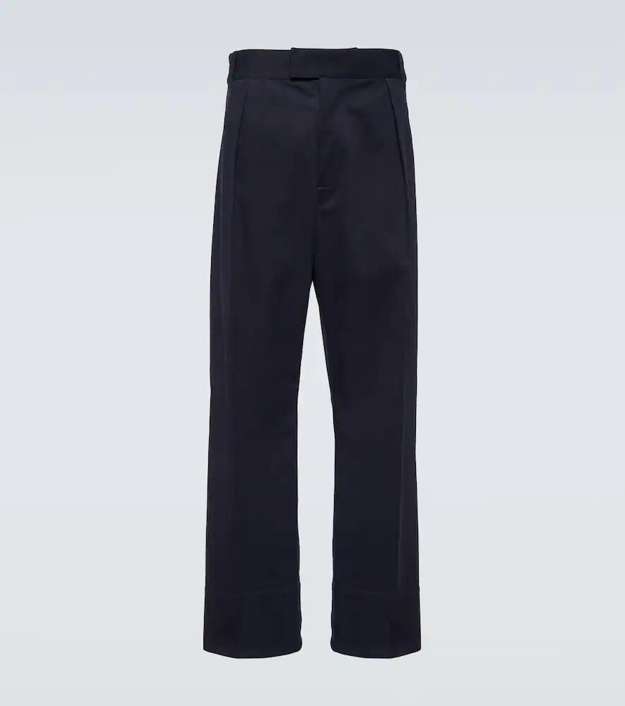 Loro Piana Reinga gabardine straight pants Cover