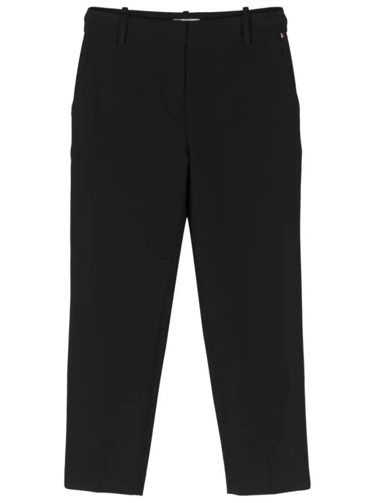 Tommy Hilfiger mid-rise tapered trousers - Black Cover