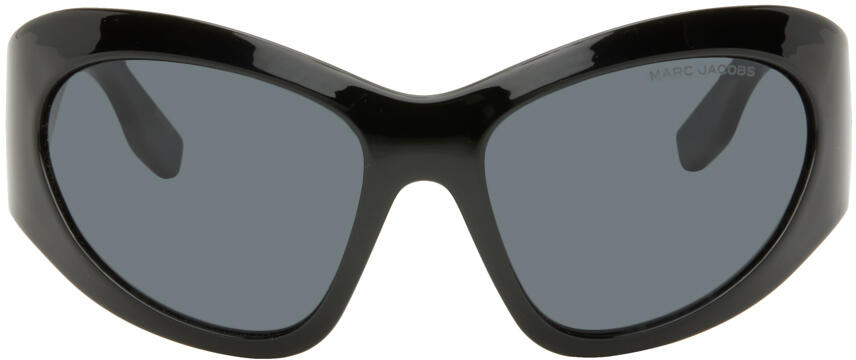 Marc Jacobs Black 'The Wrapped' Sunglasses Cover