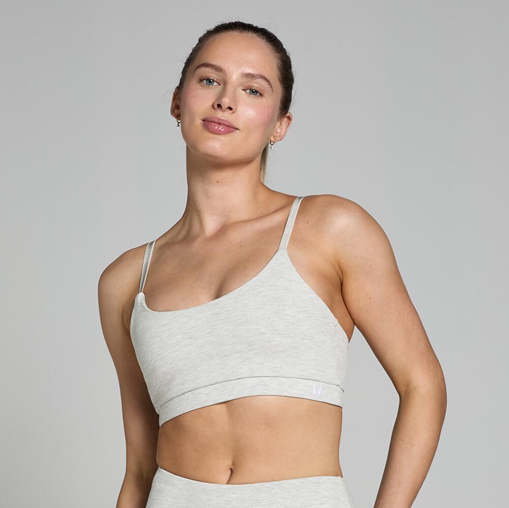 MP Women's Basic Bra - Light Grey Marl Cover