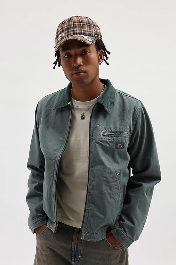 Dickies Lined Denim Work Jacket in Green Cover