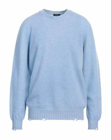 Arovescio Man Sweater Sky blue Merino Wool, Cashmere Cover