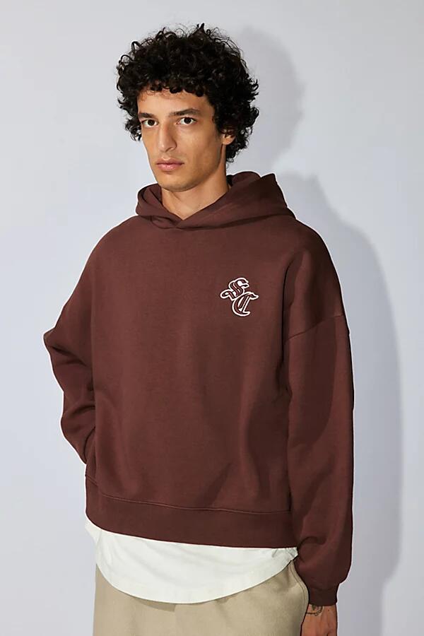 Standard Cloth Ludlow Hoodie Sweatshirt in Chocolate Cover