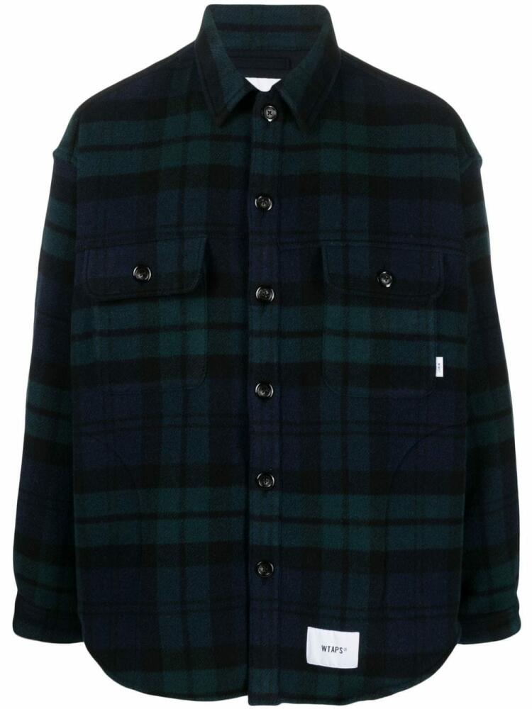 WTAPS buds shirt jacket - Blue Cover