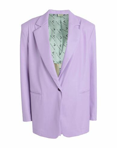 Not After Ten Woman Blazer Lilac Polyester Cover