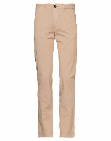 True Nyc Man Pants Sand Cotton, Elastane Cover