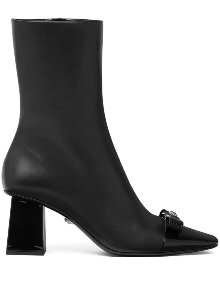 Versace Gianni Ribbon 70mm ankle boots - Black Cover