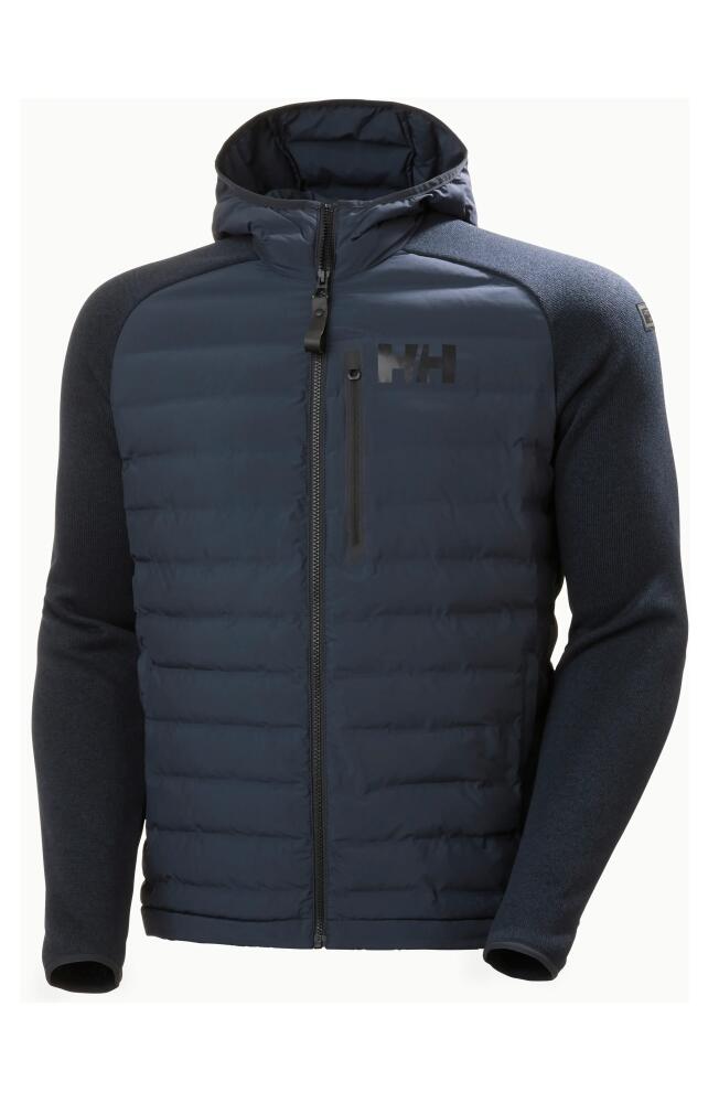 Helly Hansen Arctic Ocean Hybrid Insulated Jacket in Navy Cover