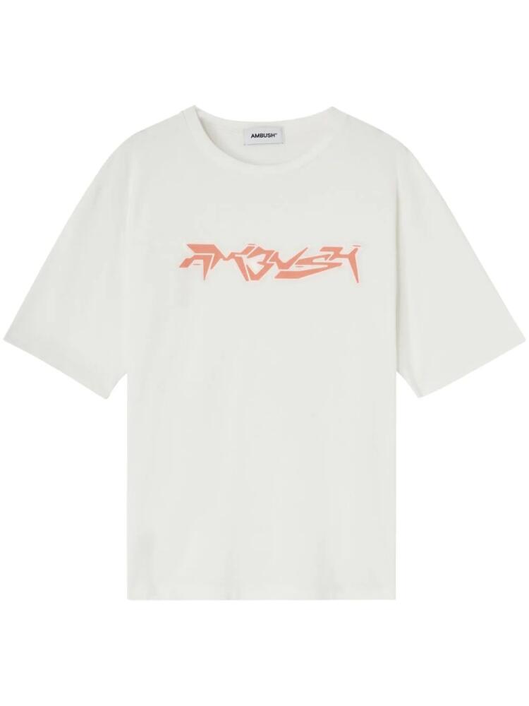 AMBUSH logo-print T-shirt - White Cover