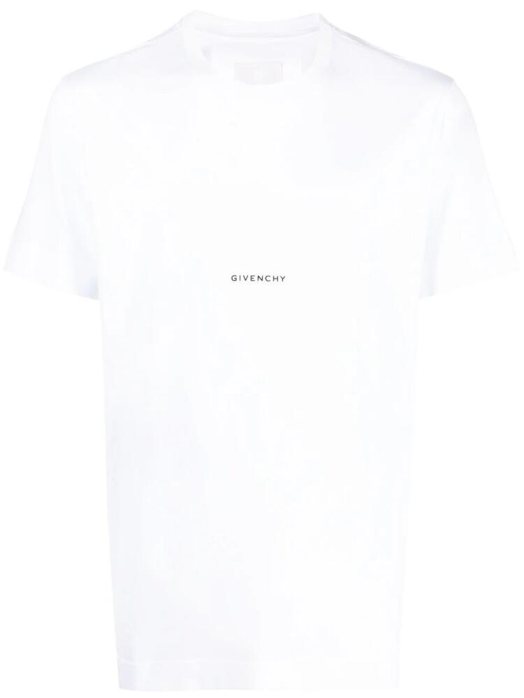 Givenchy logo-print short-sleeve T-shirt - White Cover