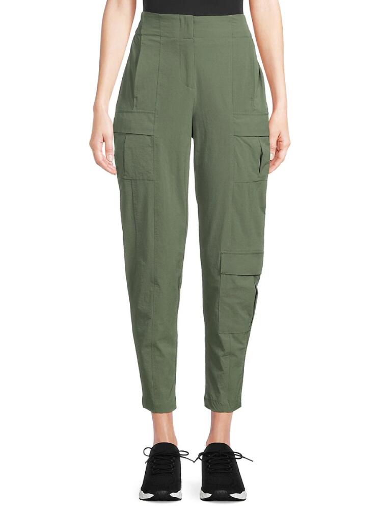 Avalanche Women's Crop Cargo Pants - Agave Cover