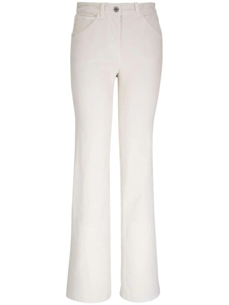 Nili Lotan high-waisted flared trousers - Neutrals Cover