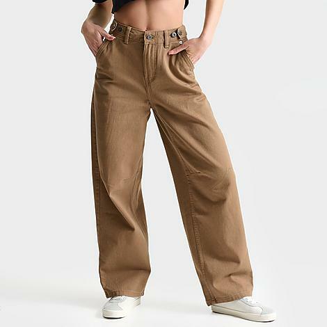 Vans Women's Curbside Pants in Brown/Otter Cover