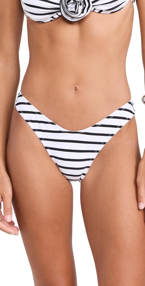 Lioness Zuma Bikini Bottoms Porcelain Stripe Cover