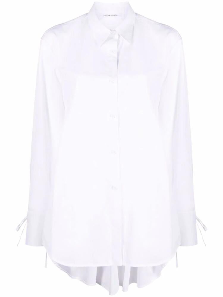 Cecilie Bahnsen Jushn cut-out shirt - White Cover