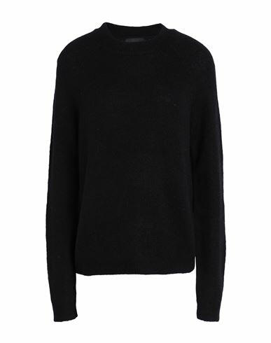 Pieces Woman Sweater Black Recycled polyester, Polyester, Acrylic, Elastane Cover